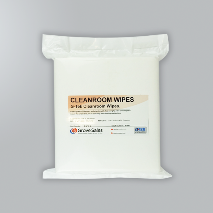G-TEK CLEANROOM WIPES - 225 x 225mm G-TEK CLEANROOM WIPES - 225 x 225mm